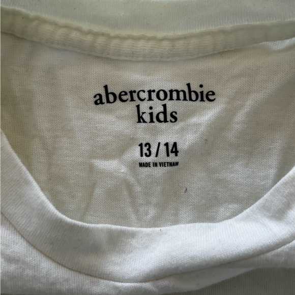 Original abercrombie kids long sleeve shirt in the color white, size 13/14! - Picture 2 of 5